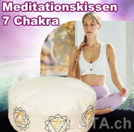 chakra 7 Meditationskissen