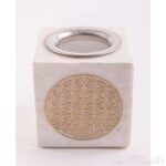 Lampe aromatique Fleur de vie avec tamis