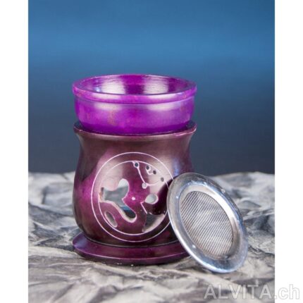 Lampe aromatique OM, avec tamis, violet
