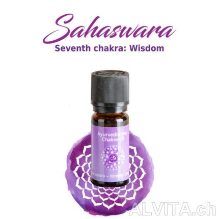 Huile de chakra couronne
