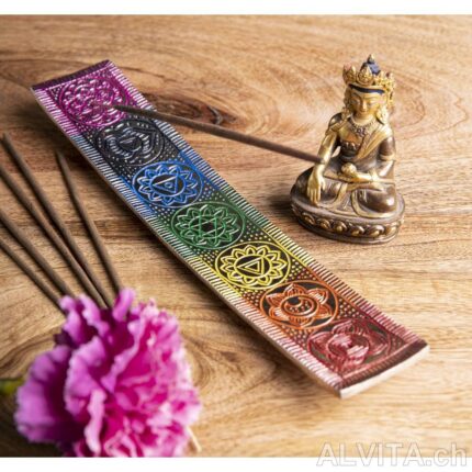 Porte-bâtons Chakra multicolore