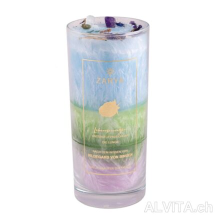 Bougie parfumée aux herbes médicinales Energie vitale