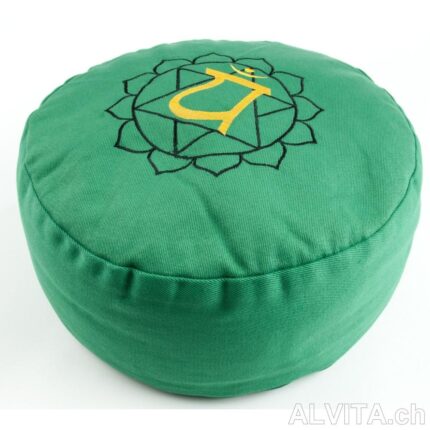 Coussin de méditation pour le chakra du cœur