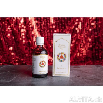 Kronen-Chakra Massage Öl 100 ml (Sahasrara) mit Hintergrund
