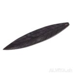 Massiver Holzhalter aus Mangoholz - Dark Leaf