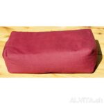 Meditationskissen quadratisch rot