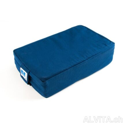 Siège de méditation bleu foncé