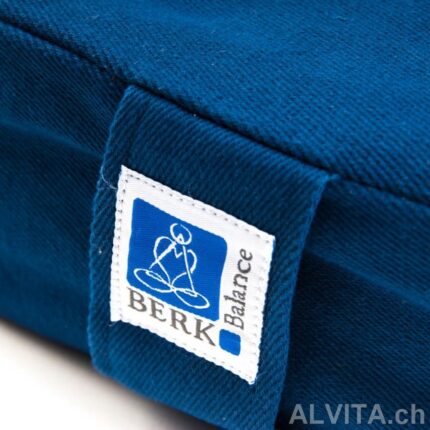 Siège de méditation bleu foncé fibres de noix de coco