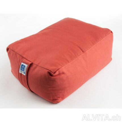 Coussin de méditation Quader vieux rose