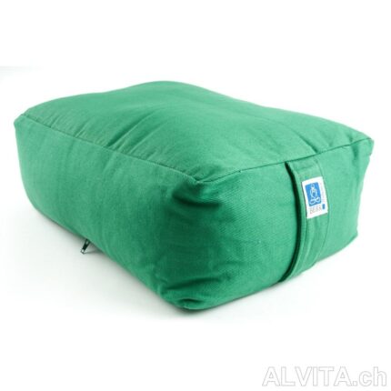 Coussin de méditation Quader vert