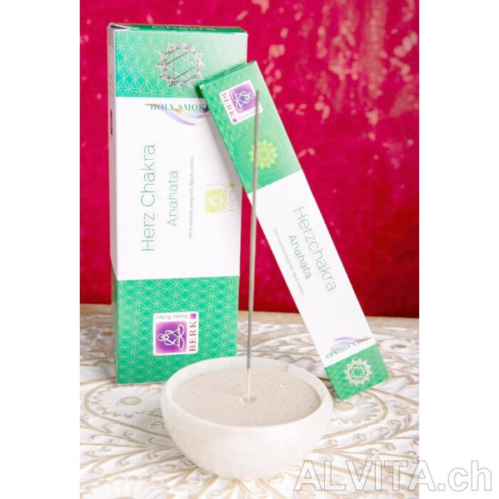 Räucherstäbchen Herzchackra Herz-Chakra (Anahata) Räucherstäbchen - Chakra Line – Bild 2