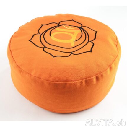 Coussin de méditation pour chakra sacré