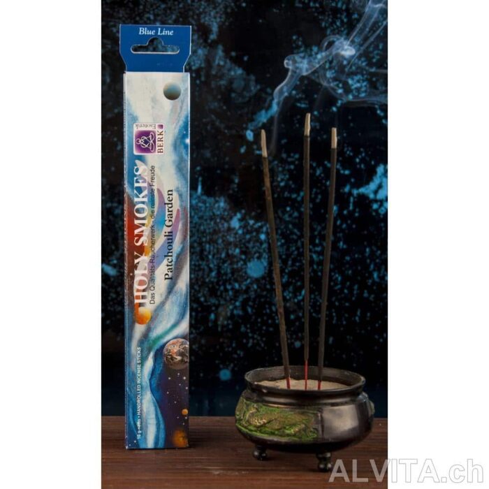 Patchouli Garden Blue Line