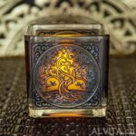 Yggdrasil Teelichtglas