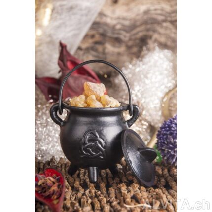 Chaudron de sorcière noeud celtique