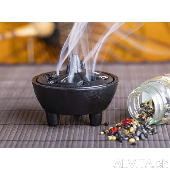 Idhril, klein - Räuchergefäss aus Gusseisen – Bild 2