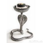 Cobra - Encensoir, laiton gravé