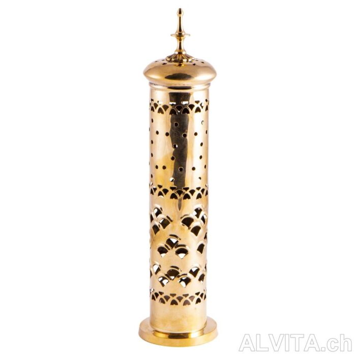 Luxor - Räuchersäule, Messing Luxor - Räuchersäule, Messing