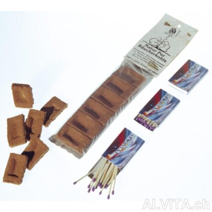 Charbon de bois fumé Natur Pur