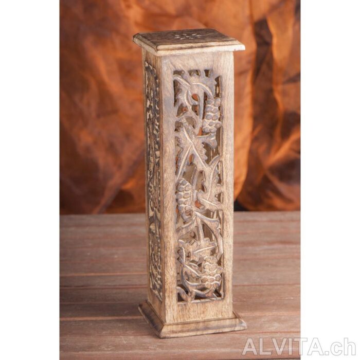 Räucherturm Shrinagar, braun Räucherturm Shrinagar, braun