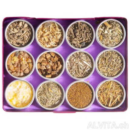 Rauhnacht Räuchermischungen 12 Döschen