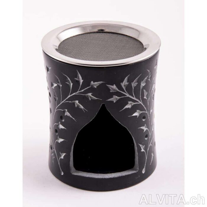 Siebgefäss Blume des Lebens aus Speckstein – Bild 2