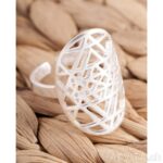 Shri Yantra, anneau ouvert925 argent