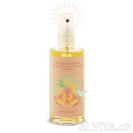 Spray aromatique pour être heureux