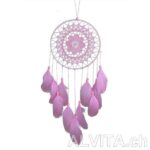 Attrape-rêves rose "Pink Buffalo