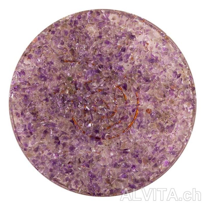 Orgon-Untersetzer Amethyst – Bild 2