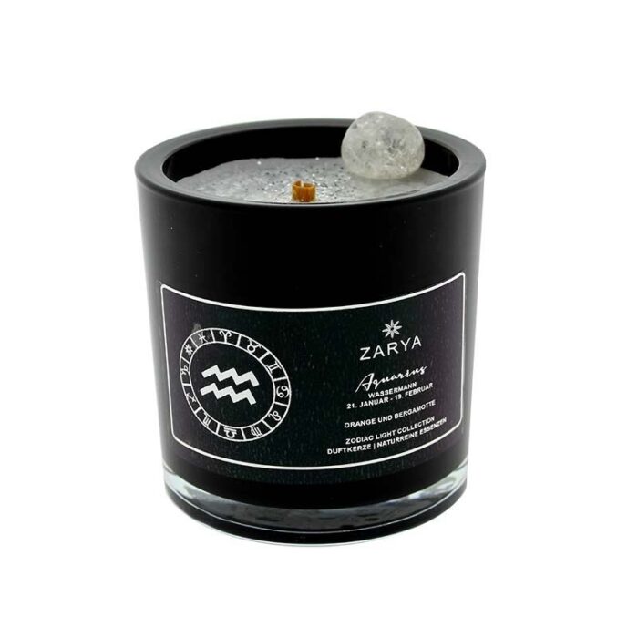 Wassermann Wassermann Sternzeichenkerze gross – Bild 1