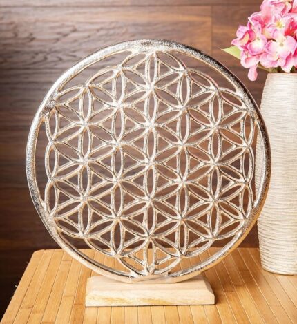 blume des lebens silber