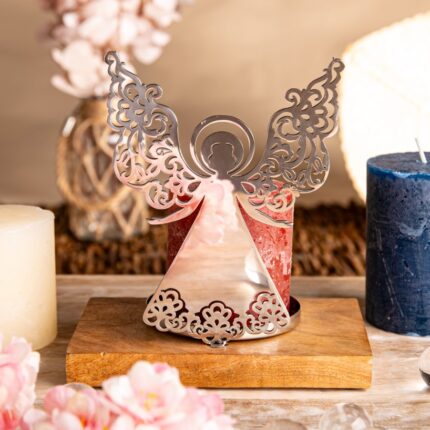 Schutzengel Kerzenhalter