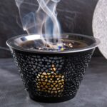 Siebgefäss beim Räuchern