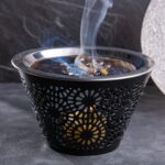 Siebgefäss mit Räuchermischung