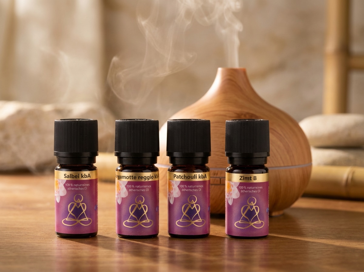 Set ätherische öle Anwendung