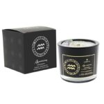 Sternzeichenkerze Wassermann klein