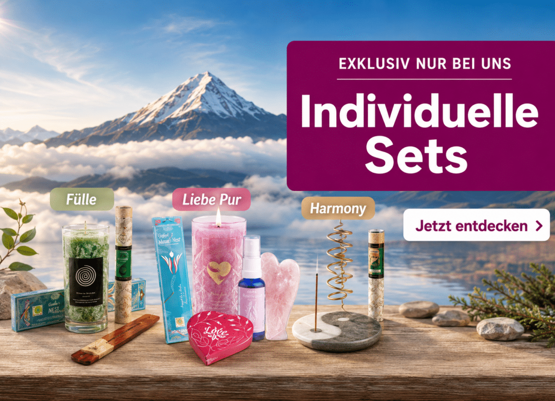 Individuelle Sets – spirituelle Produkte selbst zusammenstellen