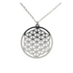Blume des Lebens Anhänger mit 45-50 cm Kette